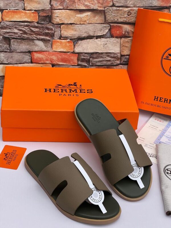 men's fashionable leather sandal