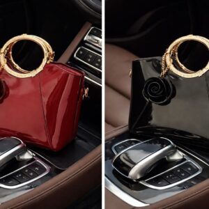 women's glossy patent leather