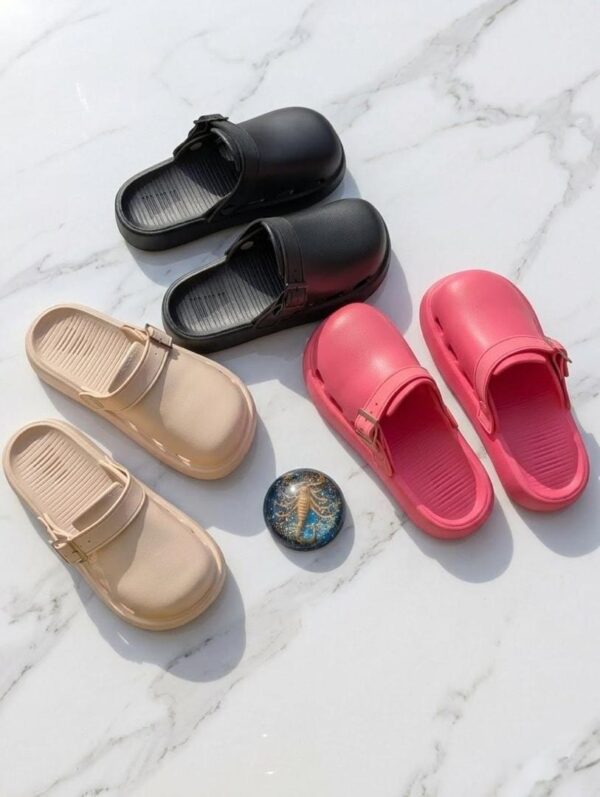 women's rubber slip-on shoes