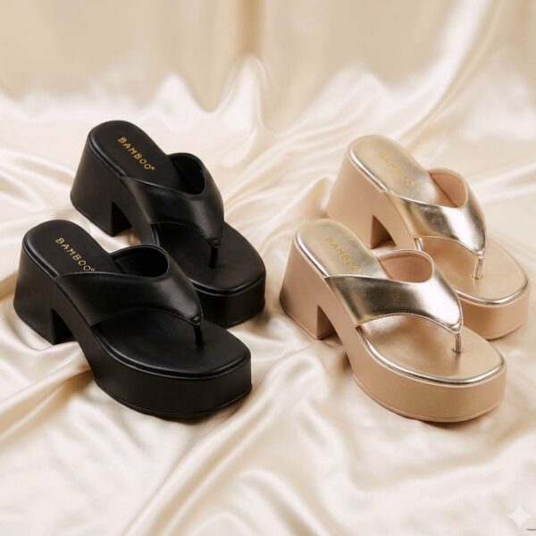 Women's Chunky Platform Slippers Women's Chunky Platform Slippers