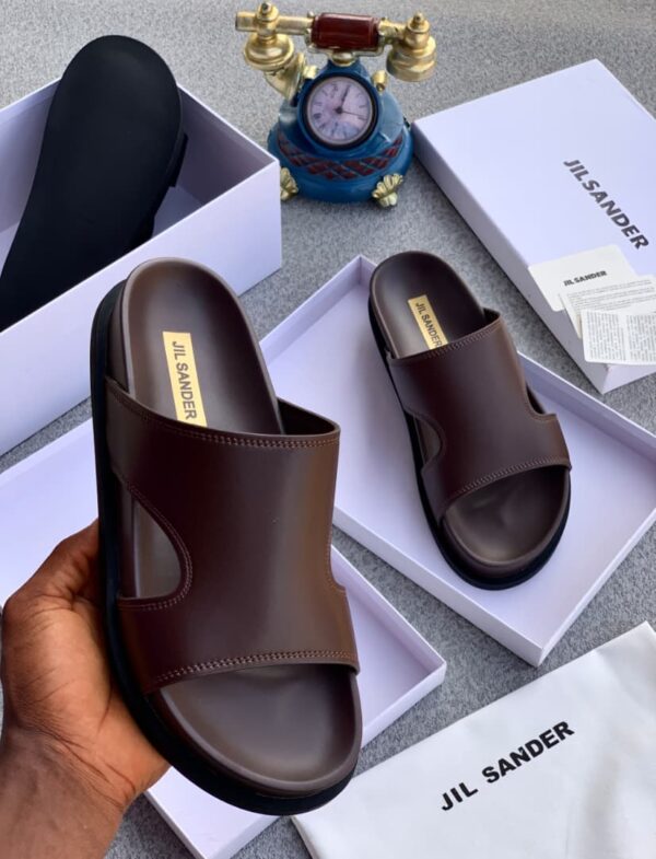 luxury men's casual slippers