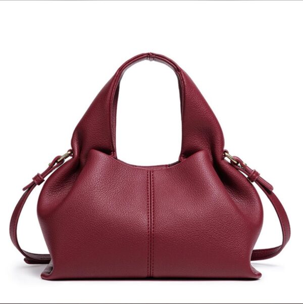 faux leather hobo handbag