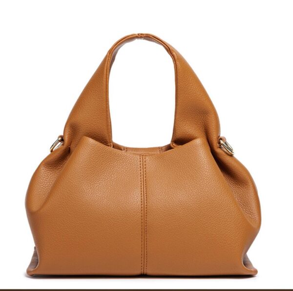 faux leather hobo handbag