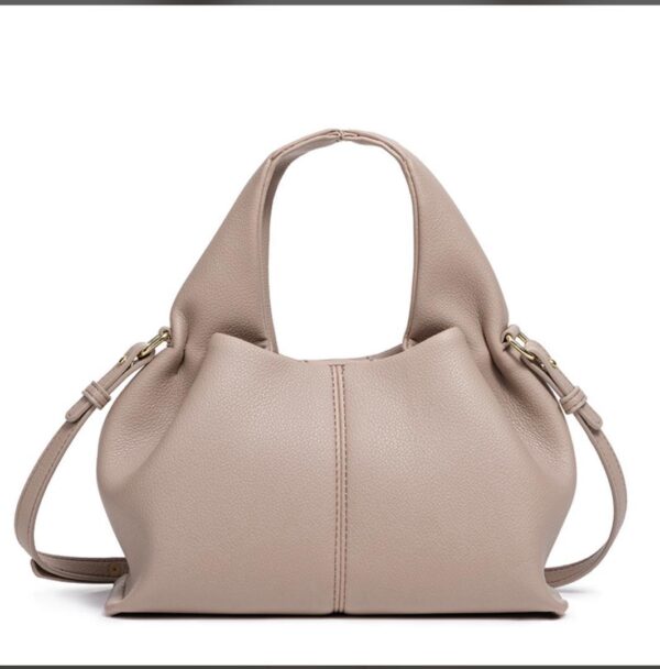 faux leather hobo handbag