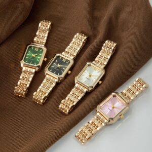 Marketplace & Online Shopping 130 stainless steel quartz wristwatches for women