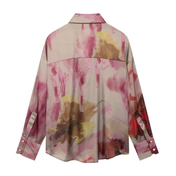 Women's Floral Print Long Sleeve Shirt women's floral print long sleeve shirt