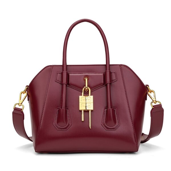 mini lock top-handle bags