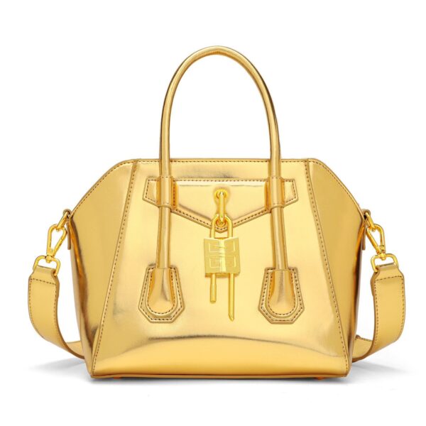 mini lock top-handle bags