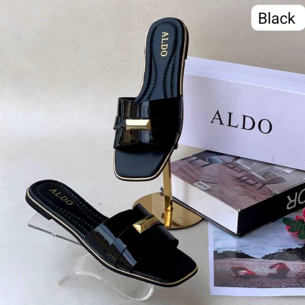 patent leather flat for ladies
