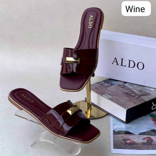 patent leather flat for ladies