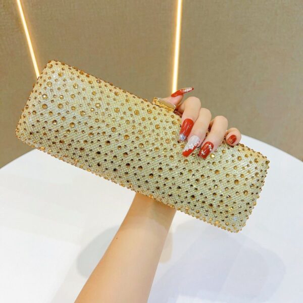 shiny clutch purse for ladies