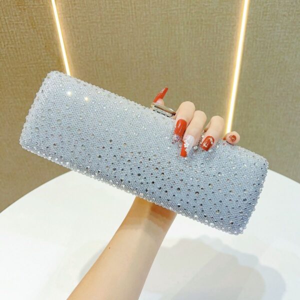 shiny clutch purse for ladies