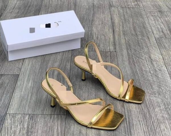 ladies’ designer sandal heels