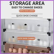Anti dust Tier Stackable Shoe Rack 3 anti dust tier stackable shoe rack 3
