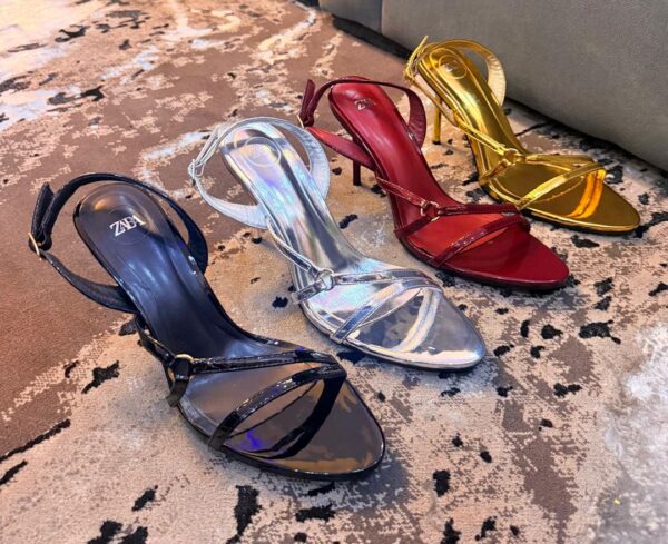 Cross-Over Ankle Strap Sturdy Heel Sandals cross-over ankle strap sturdy heel sandals