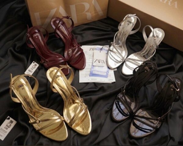 Cross-Over Ankle Strap Sturdy Heel Sandals cross-over ankle strap sturdy heel sandals