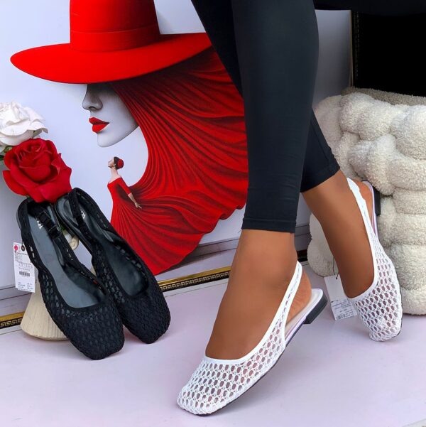 Chic Slingback Flat Sandals chic slingback flat sandals