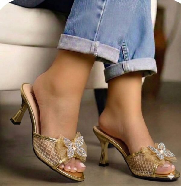 Chic Heeled Slippers chic heeled slippers