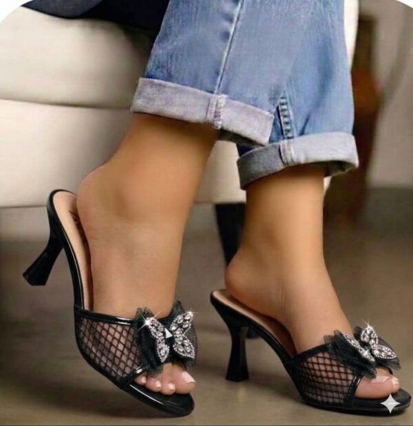 Chic Heeled Slippers chic heeled slippers