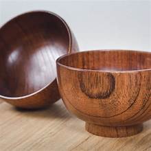 Natural Acacia Wooden Bowl 1 Natural Acacia Wooden Bowl 1