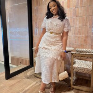 Marketplace & Online Shopping 134 Floral Lace Shirt Dress