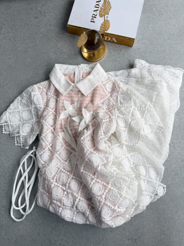 Floral Lace Shirt Dress Floral Lace Shirt Dress