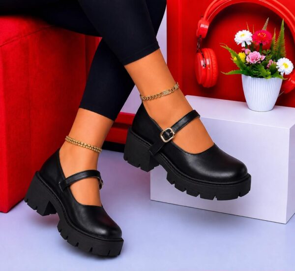 Classic Mary Jane Block Heels
