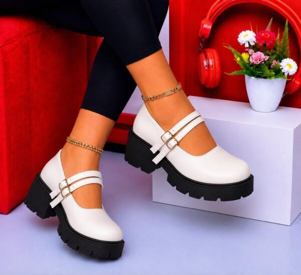 Classic Mary Jane Block Heels